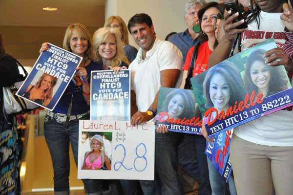 Images from the 2012 Houston Texans Draft Party...